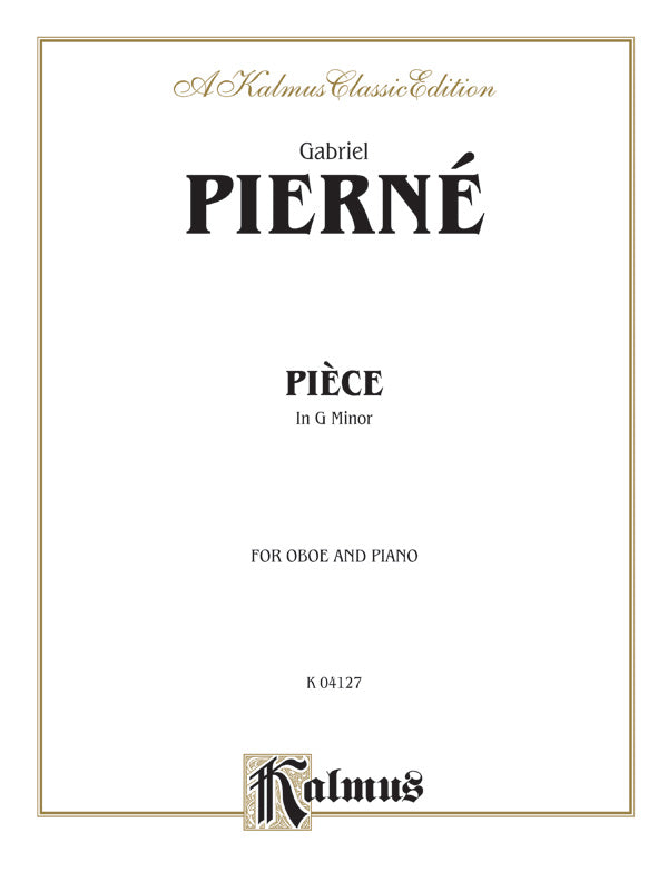 Piece in G Minor  Cover Image