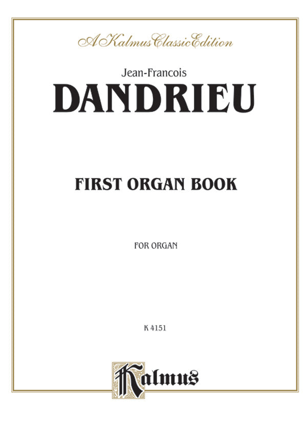 Dandrieu: First Organ Book Sheet Music Preview