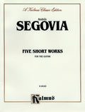 Five Short Works for the Guitar Cover Image