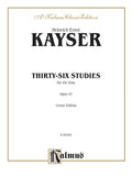 Thirty-six Studies, Opus 43 Cover Image