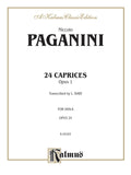 24 Caprices, Opus 1 Cover Image