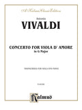 Concerto for Viola d'Amore Cover Image