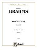 Two Sonatas, Opus 120 Cover Image
