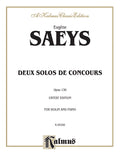 Deux Solos de Concours, Opus 130 (Urtext Edition) Cover Image