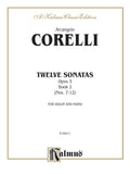Twelve Sonatas, Opus 5, Volume II Cover Image