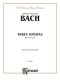 Three Sonatas for Viola da Gamba, BWV 1027-29 Cover Image