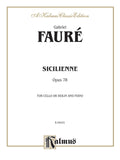 Sicilienne, Opus 78 Cover Image