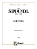 Thirty Etudes for String Bass Cover Image