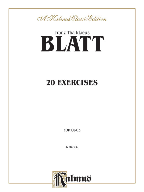 Twenty Exercises Cover Image
