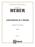 Concertino in E Minor, Opus 45 (Orch.) Cover Image