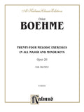 Twenty-four Melodic Exercises, Opus 20 Cover Image