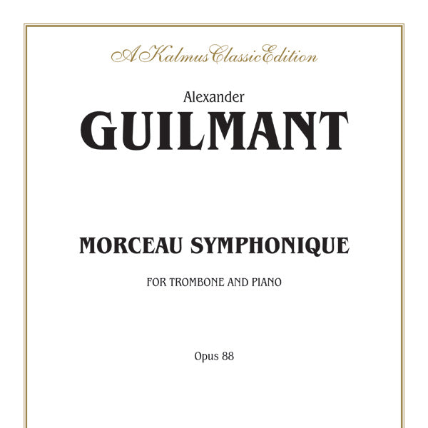 Guilmant: Morceau Symphonique, Op. 88 Sheet Music Preview