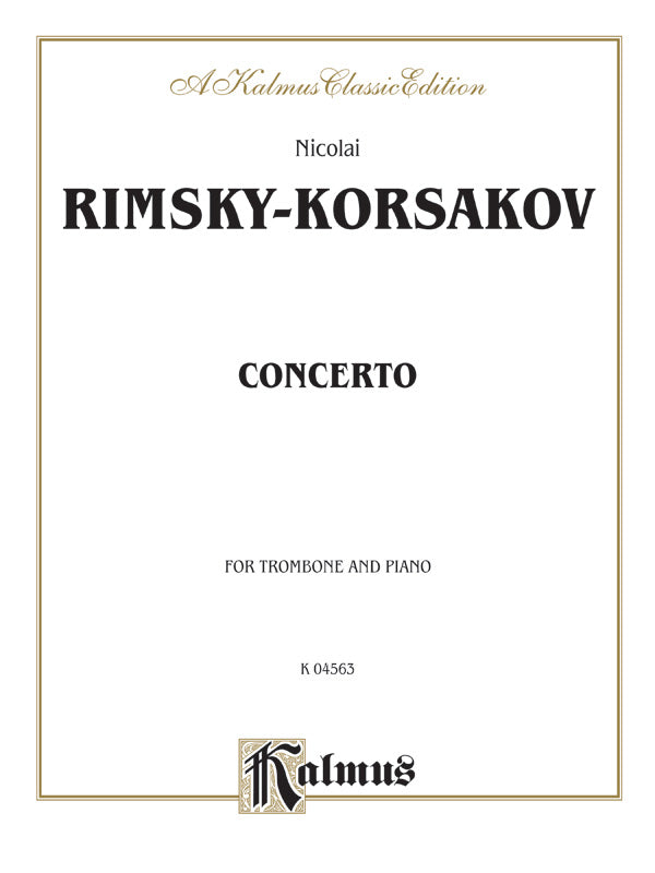 Trombone Concerto Cover Image