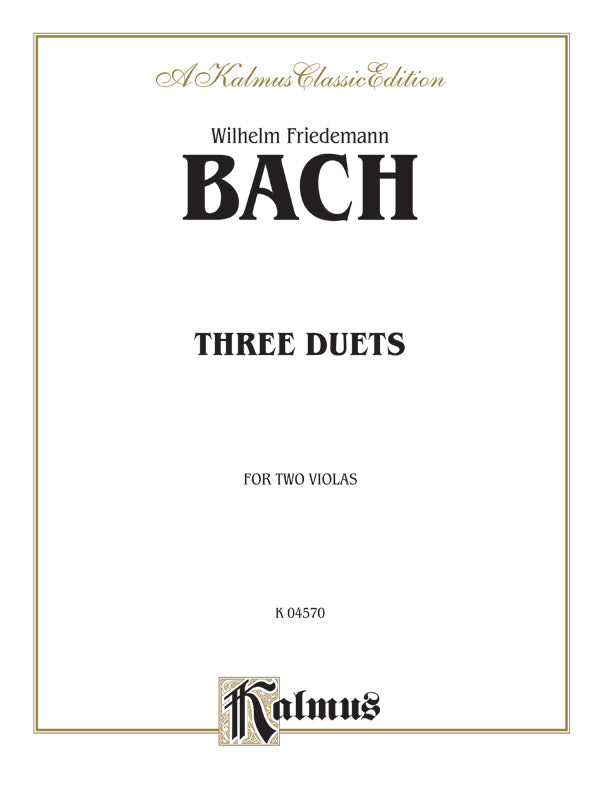 Three Duets for Two Violas Cover Image