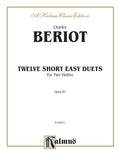 Twelve Short Easy Duets, Opus 87 Cover Image
