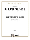 Twelve Instructive Duets Cover Image