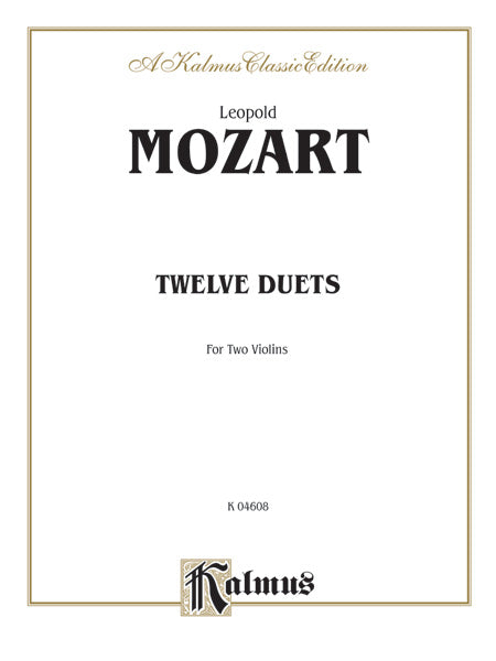 Mozart: Twelve Duets Sheet Music Preview