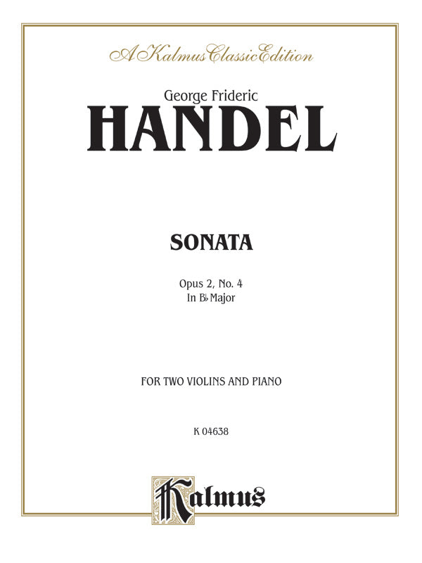 Sonata in B-flat Major, Opus 2, No. 11 Cover Image
