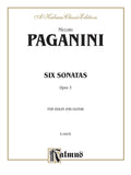 Six Sonatas for Violin and Guitar, Opus 3 Cover Image