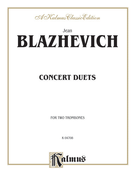 Blazhevich: Concert Duets Sheet Music Preview