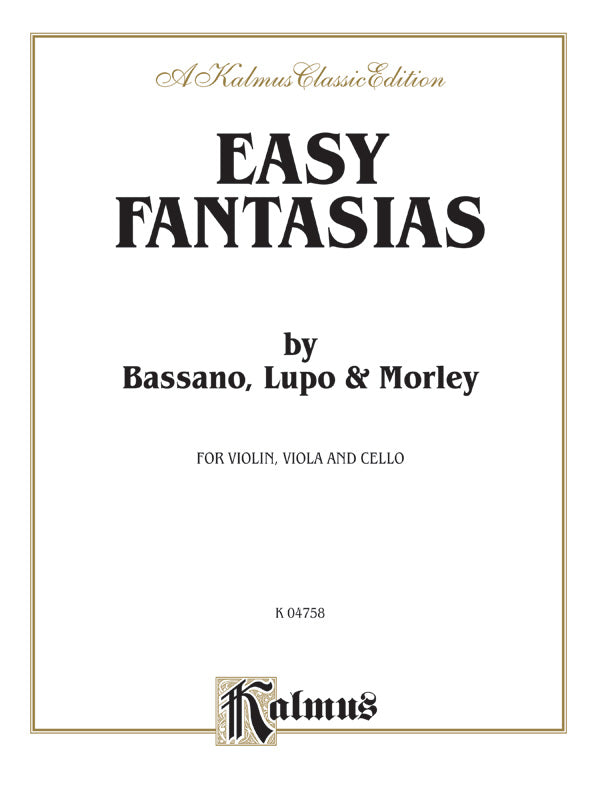 Easy Fantasias Cover Image