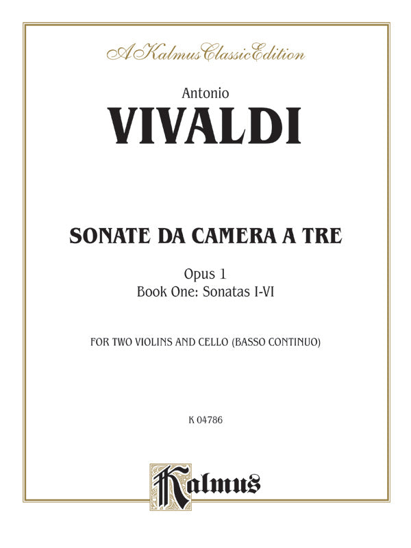 Vivaldi: Sonatas da Camera a Tre (Book I, Nos. 1-6) Sheet Music Preview