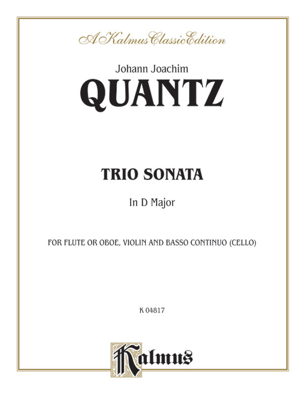 Trio Sonata in D Major Cover Image