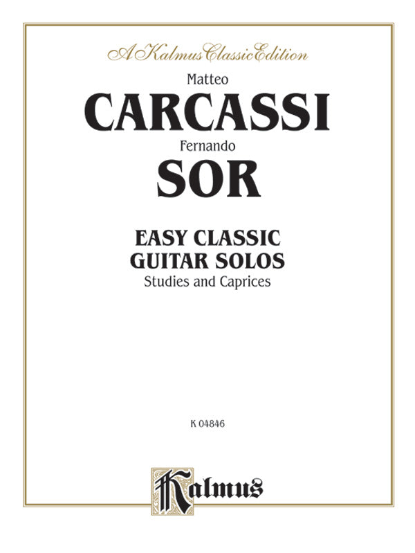 Easy Classic Guitar Solos Cover Image