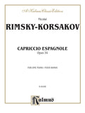 Capriccio Espagnole Piano Duet Cover Image