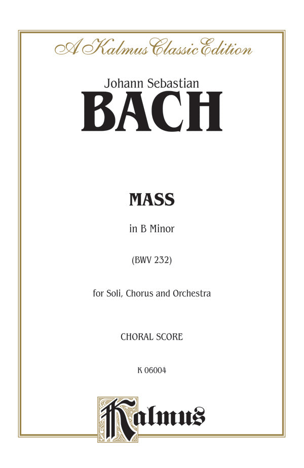 Mass in B Minor (BWV 232) Cover Image
