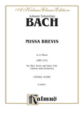 Missa Brevis in G Minor (BWV 235) Cover Image