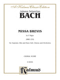 Missa Brevis in F Major (BWV 233) Cover Image