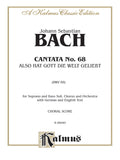 Cantata No. 68 -- Also hat Gott die Welt geliebt (God So Loved the World) Cover Image