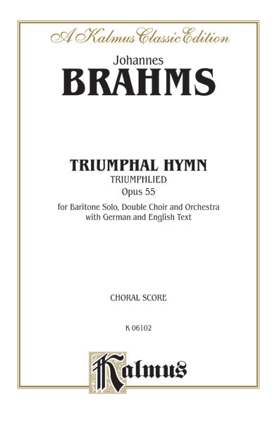 Triumphal Hymn (Triumphlied), Opus 55 Cover Image