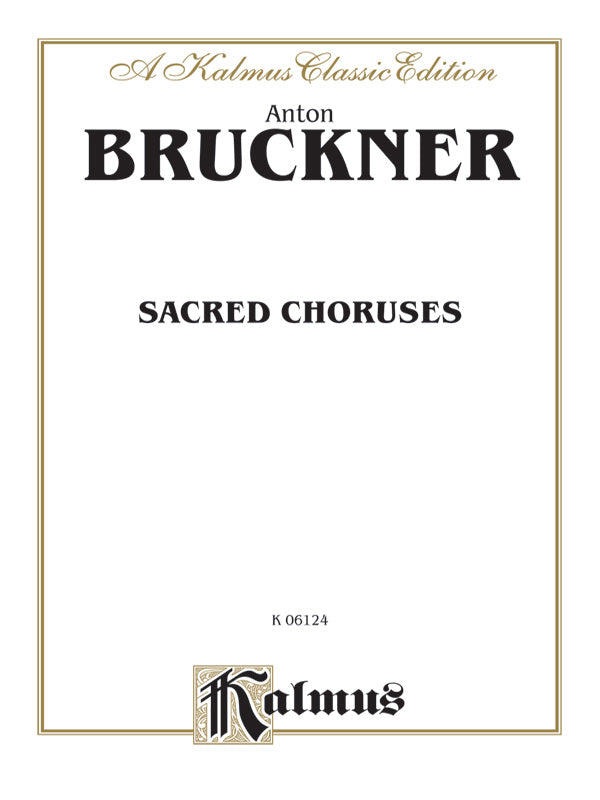 Sacred Choruses Cover Image