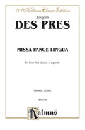 Missa Pange Lingua Cover Image