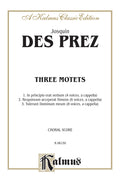 Three Motets Cover Image