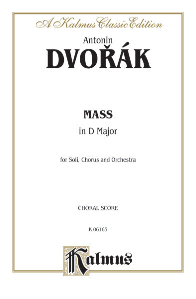 Mass in D, Opus 86 Cover Image