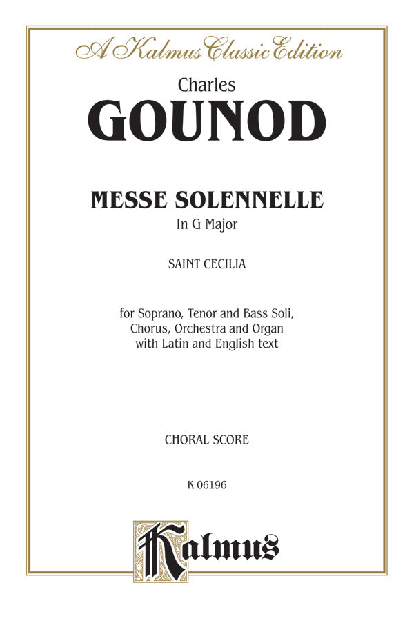 Messe Solenelle Cover Image