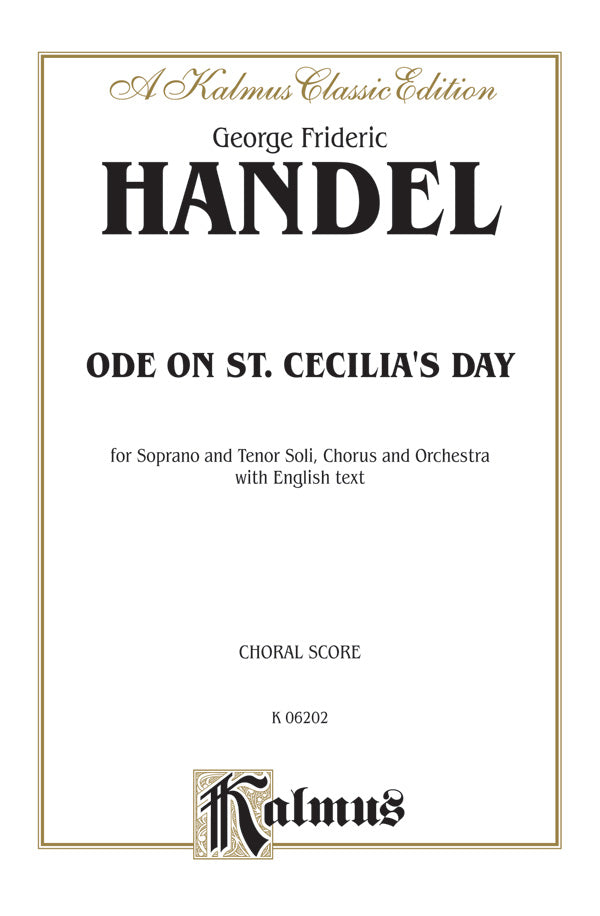 Ode to St. Cecilia Cover Image