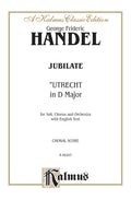 Jubilate (Utrecht Te Deum in D Major) (1713) Cover Image