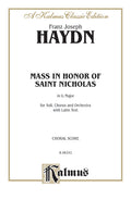 Mass in Honor of Saint Nicholas, in G Major Cover Image