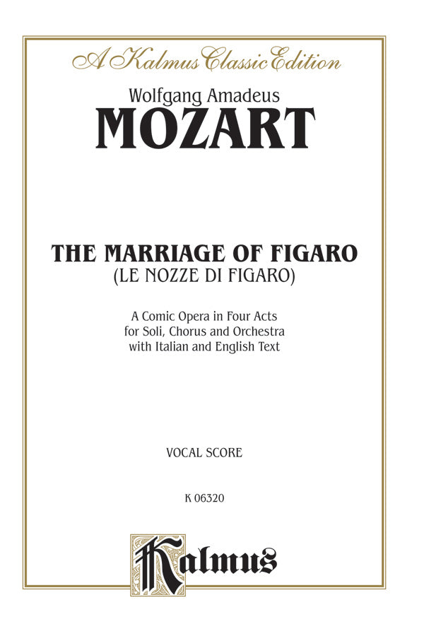 The Marriage of Figaro Cover Image