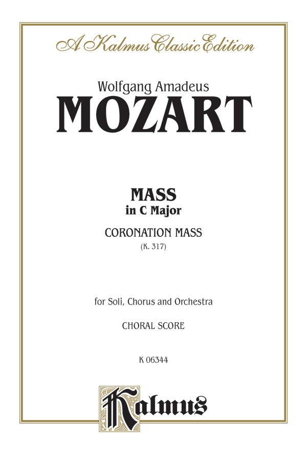 Mass in C Major (Coronation Mass, K. 317) Cover Image