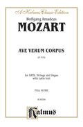 Ave Verum Corpus, K. 618 Cover Image