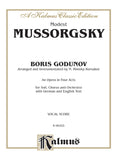 Boris Godunov - An Opera in Four Acts Cover Image
