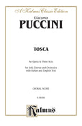 Tosca, An Opera in Three Acts Cover Image