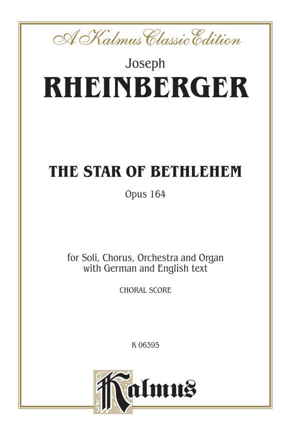 The Star of Bethlehem, Opus 164 Cover Image