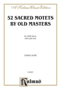 Sacred Motets (52) by Old Masters Cover Image