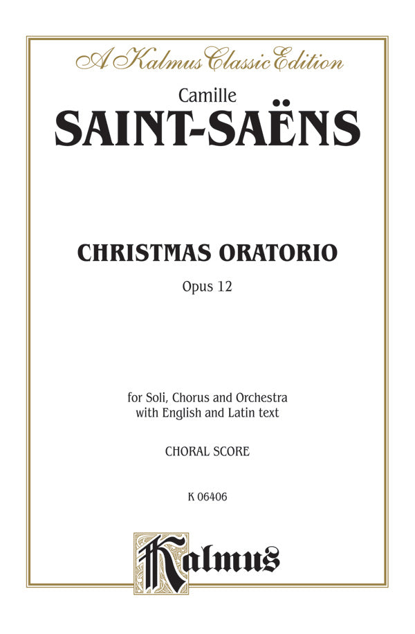 Christmas Oratorio, Opus 12 Cover Image